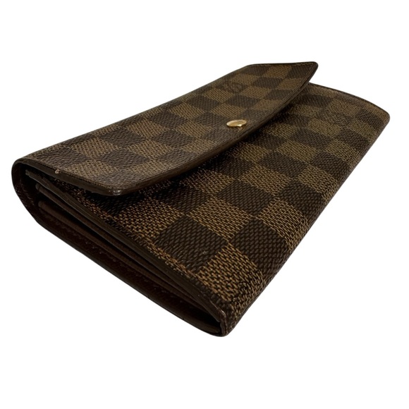 Louis Vuitton Damier Ebene Sarah Long Wallet - Picture 5 of 15